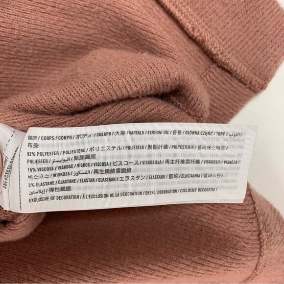 Abercrombie & Fitch women's small soft cozy tan sweater open cardigan brown casu - Picture 7 of 9